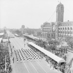 1963年 慶祝中華民國五十二年國慶｜影像來源：外交部「放眼看臺灣」資料庫